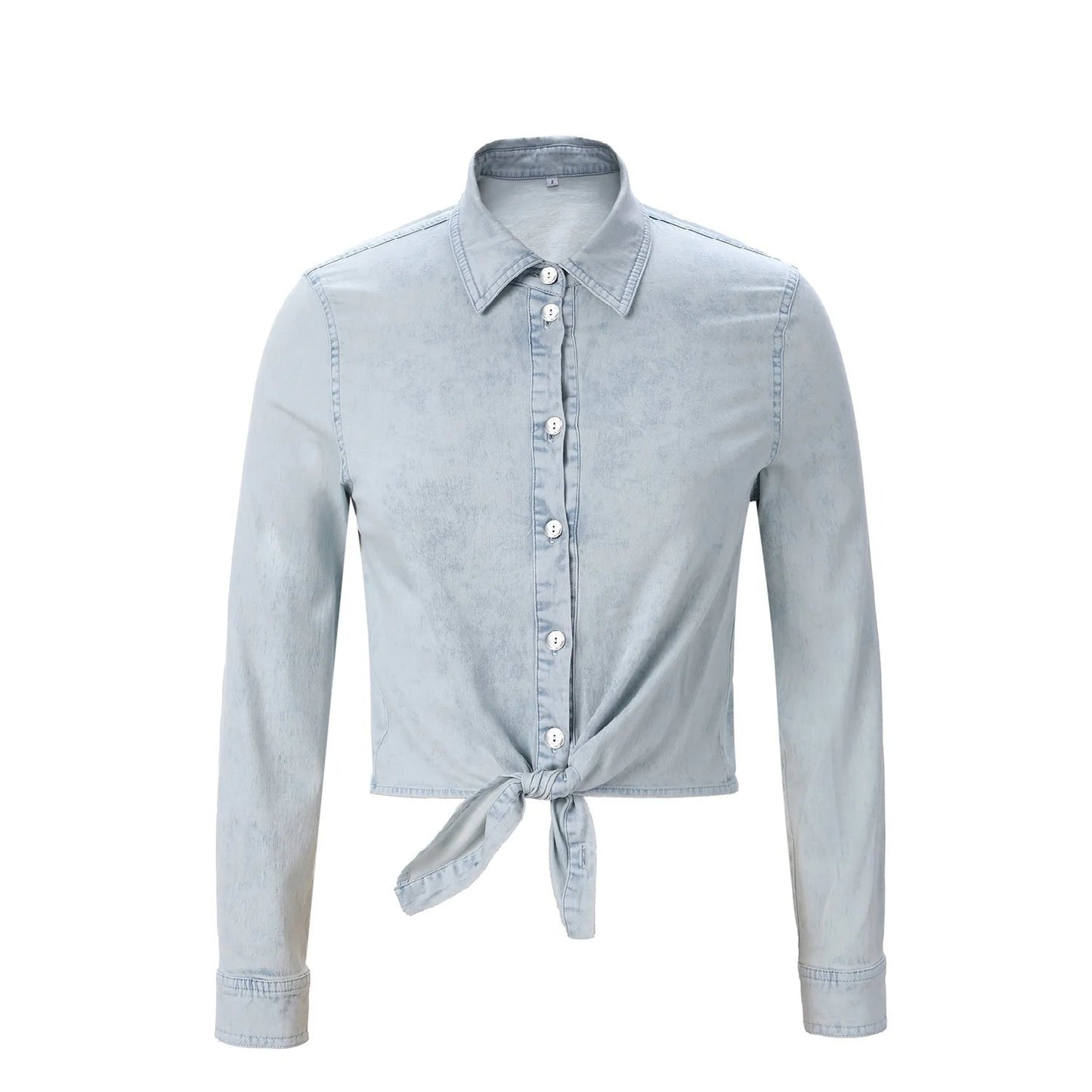 Fashion Blouse and Denim Slip