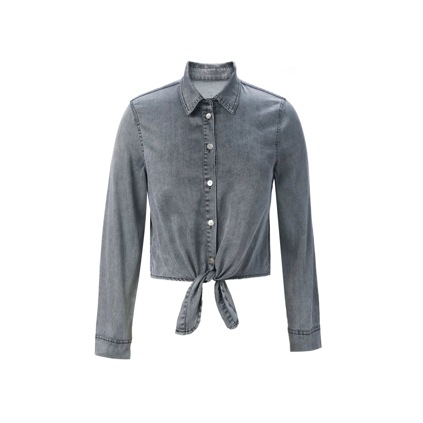 Fashion Blouse and Denim Slip