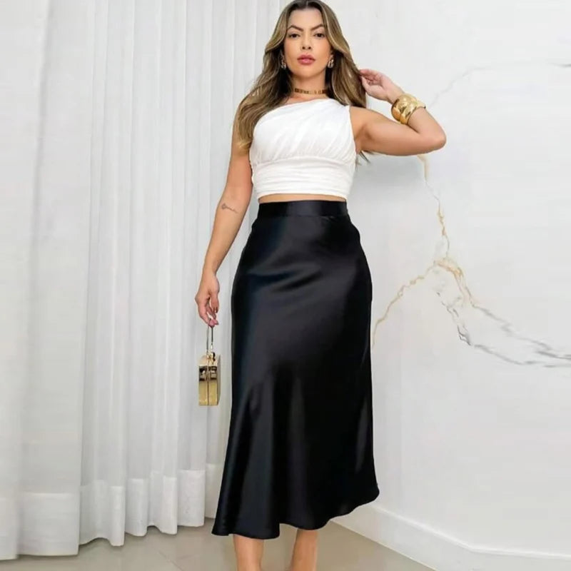 Women Skirt High Waist